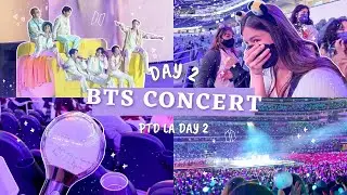 BTS PTD LA Day 2 Vlog *megan thee stallion, meeting friends, concert*