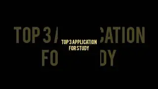 Top 3 Application for study 🔥❤#shorts #trending #brainly #doubtnut #viral