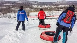 GoPro awesome day snow tubing at Mountain Creek