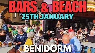 Benidorm - FULL Bars, Cloudy Levante & Crowded Old Town!