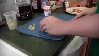 CRAZY ALEX- makes a sandwich