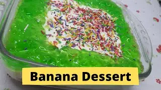 Banana Dessert  | How to make Banana Dessert - by Cooking with Khizra