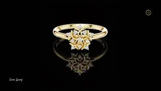 Twilight Petal Starburst Ring #ivevar #usa #ring #jewelry