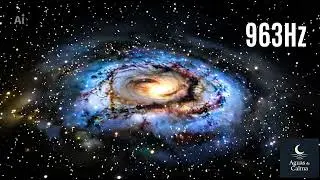 963 Hz &middot; Sonido consciente para la calma interior | Universo rotando🌌 Conscious Sound for Inner Calm