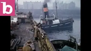 Cutty Sark Restoration - Final Journey to Greenwich: 1955