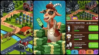 Tiny Goat Idle Clicker Game &ndash; Tycoon Games Offline Gameplay || Android || Apk
