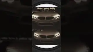 Application Controlled Headlight DRL #carlighting #carlight #carheadlight #cardrl #carheadlights