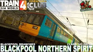 Blackpool Northern Spirit Pacer | Blackpool Branches - Train Sim World 4 | Class 142 Pacer #gamer