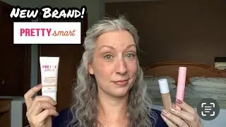 (Belated) Full Face Friday Pretty Smart Cosmetics review try on first impressions over 40 makeup