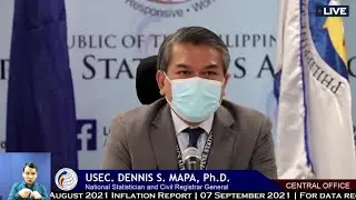 Press Conference on the August 2021 Inflation & July 2021 Labor Force Survey (Preliminary) Results