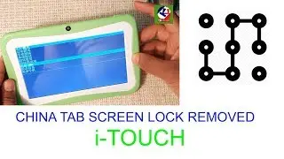 how to remove screen lock on china tab  I TOUCH hindi /urdu