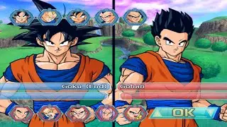 FATHERS VS SONS (COM VS COM) - Dragon Ball Z Budokai Tenkaichi 4
