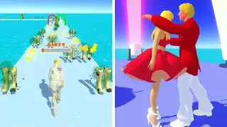 Cinderella Run 3D 👠 All Levels Gameplay Android,iOS