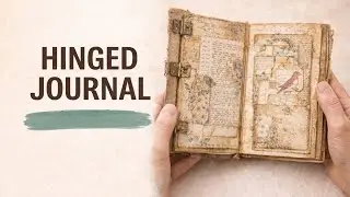 Tutorial - Hinged Pages Junk Journal #jesusinjuly24