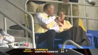 WTNH-TV Report on Jack McDonald's Retirement from Quinnipiac