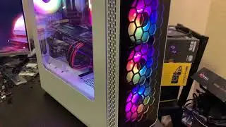 ThermalTake View 27 Snow White Edition, Custom Build RGB Gaming PC