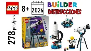 LEGO 31378 Telescopio de Exploraci&oacute;n Espacial - LEGO Creator -