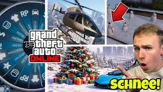 ☃️SCHNEE UPDATE, gratis Helikopter & Eventwoche in GTA 5 ONLINE❗️Geld verdienen & Geschenke GTA 5!