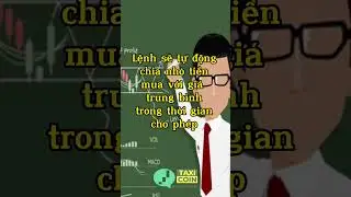 #33 Hướng dẫn d&ugrave;ng lệnh TWAP - Lệnh d&agrave;nh cho đại gia #shorts #twap #binance