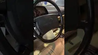 Mercedes w126 560 SE 1990.  Winter Start.