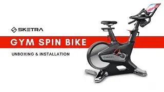 Установка спин-байка Sketra Gym #sketra #spinbike #gymsetup #workout #exerciseequipment #training
