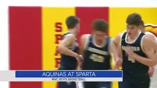 12/15/17 -  Boys Basketball - Aquinas 76, Sparta 57