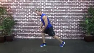 Выпады назад с шагом