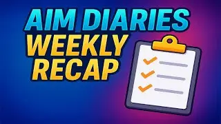Aim Diaries Weekly Recap #1 &ndash; AimLab Diamond Progress (Entries 1&ndash;7)
