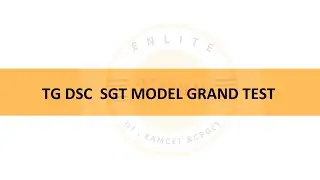 TSDSC SGT GRAND TEST MODEL PAPER #tsdsc #grandtest #apdsc#modeltestpaper#tsdscmodel