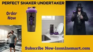 Perfect Shaker Cup Undertaker Review | Best WWE Gym Bottle!