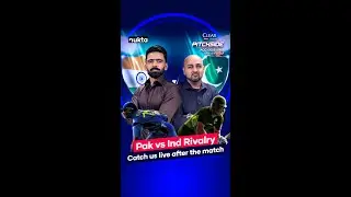 Catch Us Live on Pitchside for Pakistan vs India Post-Match Analysis | Nukta