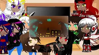 Kaijus femeas react Godzilla vs Final wars part 1