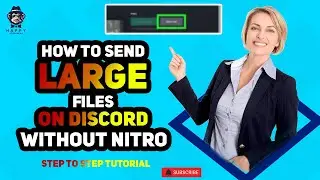 How to send large files on discord without nitro 2025 : quick tutorial 2025 [New Method]