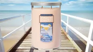 Yankee Candle Review - Peaches & Cream - NEW Spring 2018