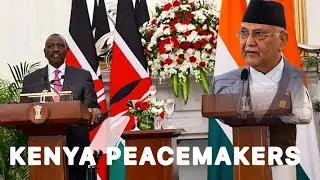 KENYA REPRESENTING AFRICA FOR THE PEACE IN NEPAL 