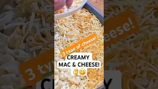 Ultimate Baked Mac and Cheese 🧀🔥 | Creamy Inside, Golden Cheesy Crust!
