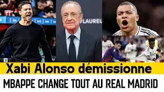 Mbapp&eacute; change tout au Real Madrid&hellip; Xabi Alonso d&eacute;missionne