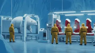 Inside the Arctic Polar Bear Farm: Harvesting the Warmest Fur for Luxury Santa Suits (Full Process)