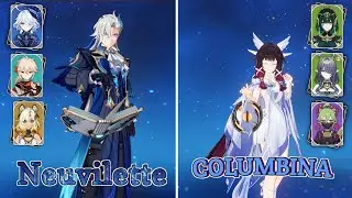 C0 Neuvillette SOLO CARRIES Abyss?! 😱 C0 Columbina Lunar Bloom GOES INSANE | Spiral Abyss 6.3