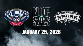 New Orleans Pelicans vs San Antonio Spurs Full Game Highlights &ndash; January 25, 2026 | NBA 2025-2026