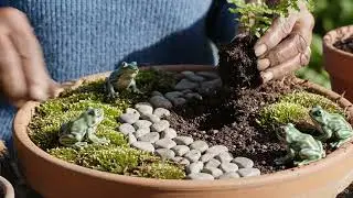 &ldquo;Building a secret cave with tiny rocks, hiding plastic bugs #rock #den#asmr #cave #sleepingasmr #ai