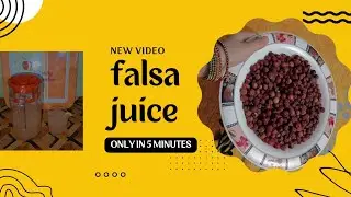 Falsa juice recipe🍻🍹efreshing amazing juice lSummer juice🏖️by jhat phat recipes subscribe my channel