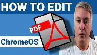 How to edit PDF files on a Chromebook - New feature in Chrome OS 104