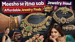 Meesho Premium Jewellery Haul 2026 | Wedding, Festive & Party Wear