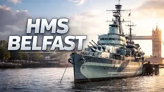 HMS Belfast Tour | Inside Legendary WWII Warship 🇬🇧 #HMSBelfast #WWIIHistory #LondonHistory #Warship