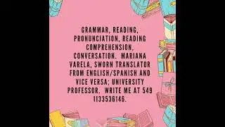 Buenos Aires, Argentina. Teacher and Certified English Spanish translator.