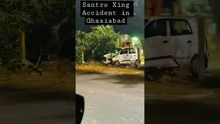 Santro Xing Accident || Build Quality of Santro Xing || Hyundai Santro xing Safety ||
