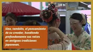 Fitur 2024, Madrid. Aikido Exhibition at the Stand of the Japan National Tourism Organization. JNTO
