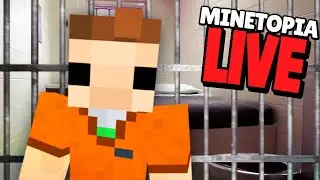 GROTE PRISON ESCAPE OPENING & OLD SCHOOL MINETOPIA LIVE!
