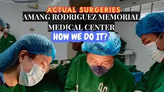 SURGEONS PERFORMING SURGERIES IN AMANG RODRIGUEZ MEMORIAL MEDICAL CENTER MARIKINA CITY METRO MANILA